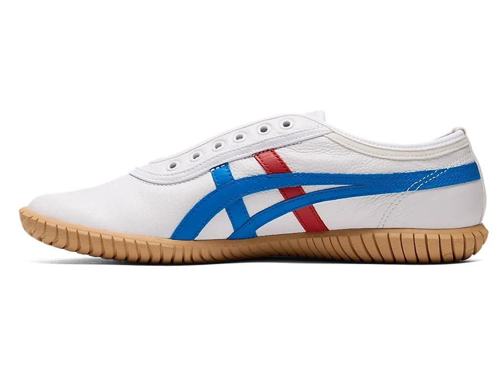 Onitsuka Tiger Tsunahiki Slip-On Sneakers - White Directoire Blue | 1183C529 100